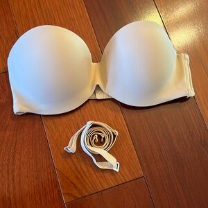 Strapless Beige Bra
